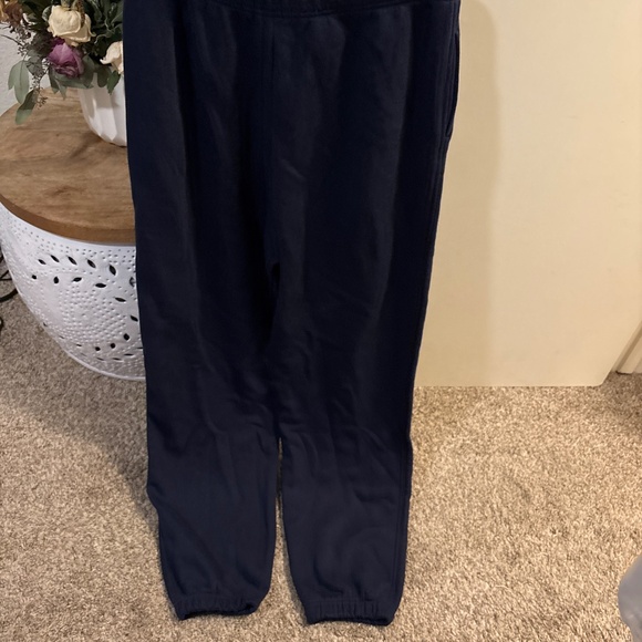 Good American Navy sweatpants with pockets New with tags large - Picture 5 of 5